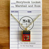 Harry Potter Book Locket Necklace by Marshall and Rose