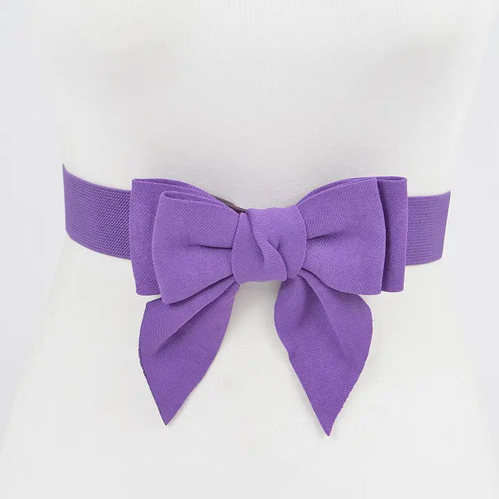 Ribbon Bow Belt in Multiple Colors