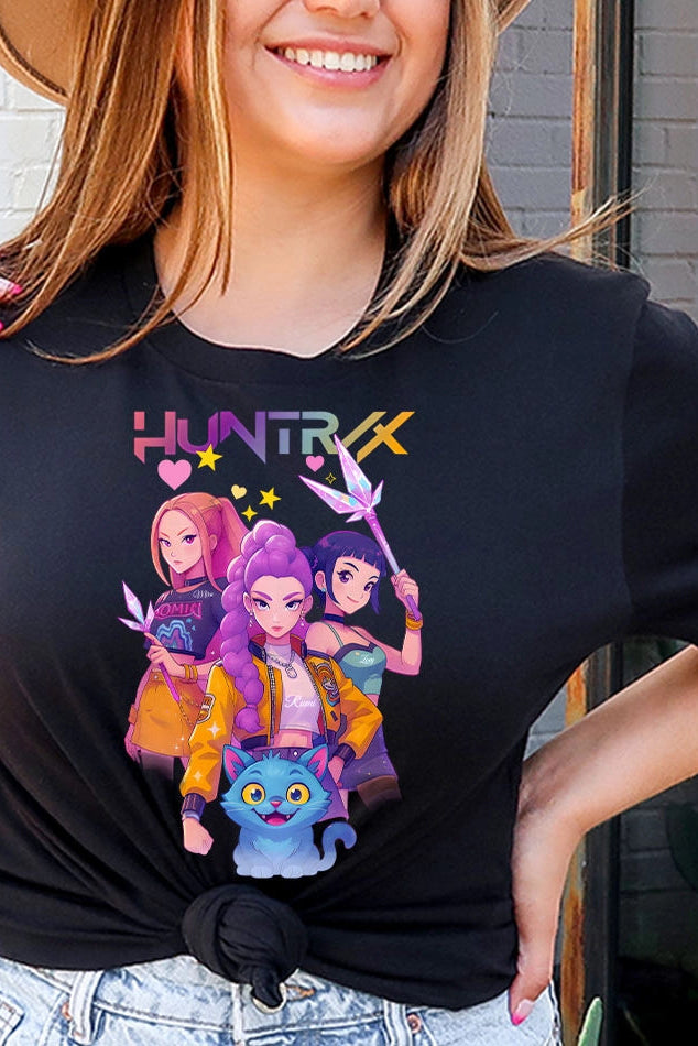 Huntrix T-Shirt in Black