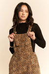 Leopard Twill Jumpsuit