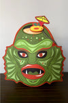Swamp Creature Tiki Mug Convertible Backpack by The Oblong Box Shop
