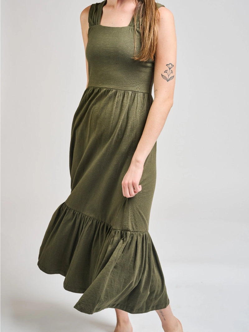 Olive Opal Dress by Mata Traders