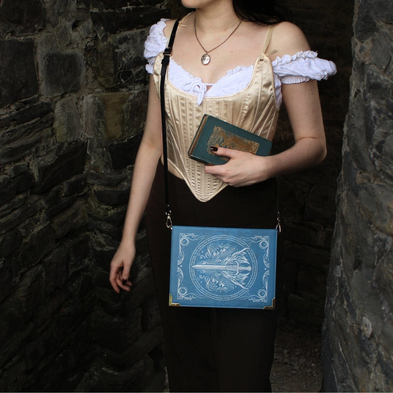 The Dragon Sword Chronicles Book Crossbody Bag by Well Read Co.