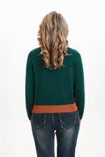 Mushroom Meadow Embroidered Leslie Cardigan by Miss Lulo