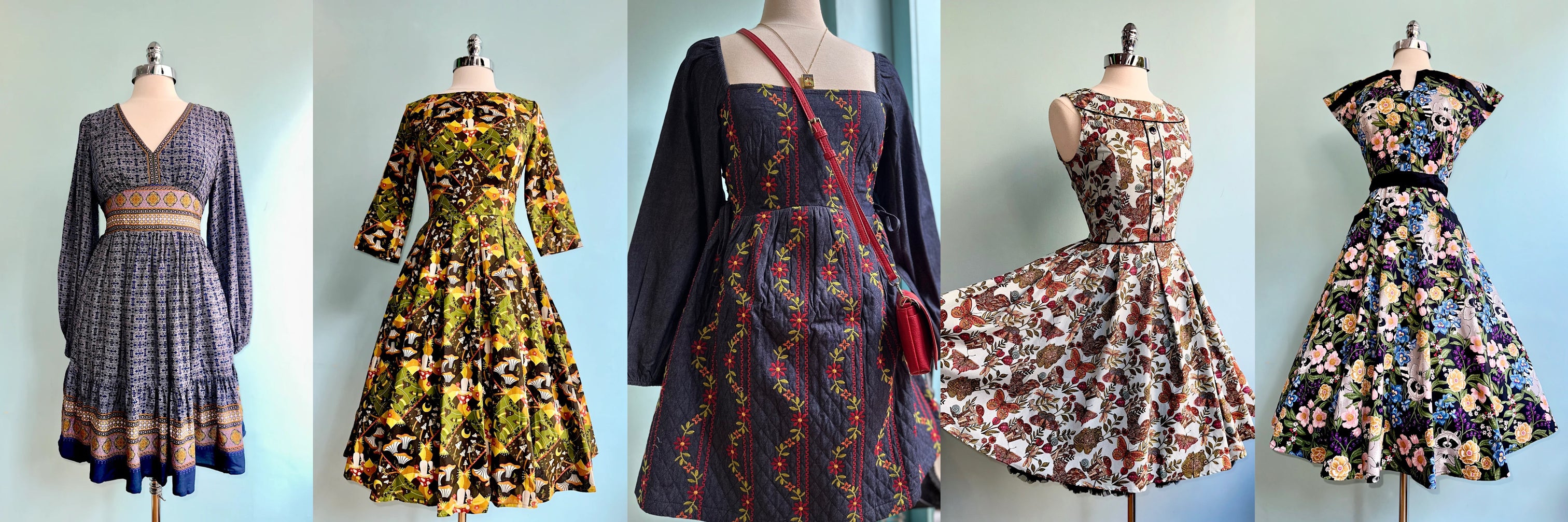 ワンピース I AM MARI Quilting balloon flare dress 4BNY462 I AM MARI Quilting balloon flare dress 4BNY462