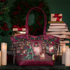 Christmas Library Stella Tote Bag by Vendula London