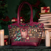 Christmas Library Stella Tote Bag by Vendula London