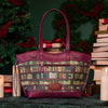 Christmas Library Stella Tote Bag by Vendula London