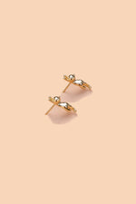 Meow Stud Earrings by Peter and June