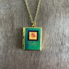 Green Anne of Green Gables Book Locket Necklace by Marshall and Rose