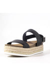 Colby Black Platform Sandals