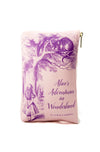 Pink Alice in Wonderland Pencil Case Pouch by Well Read Co.