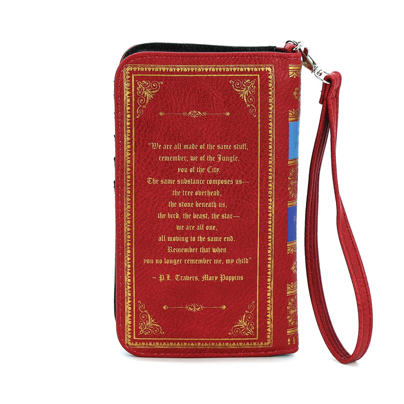 Mary Poppins Book Wallet in Red