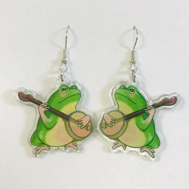 Novelty Acrylic Drop Earrings