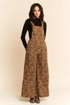 Leopard Twill Jumpsuit