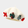 Christmas Bow Beret in Multiple Colors!