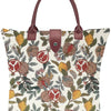 Pomegranate and Lemon Folding Tapestry Tote Bag
