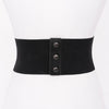 Corset Belt in Black & Gunmetal