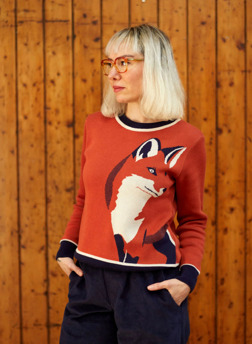 Rust Fox Esther Sweater by Palava
