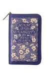 Sense and Sensibility Book Zip Around Wallet by Well Read Co.