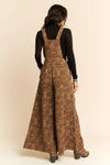 Leopard Twill Jumpsuit