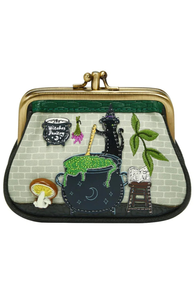 Witches Pantry Clipper Coin Purse by Vendula London