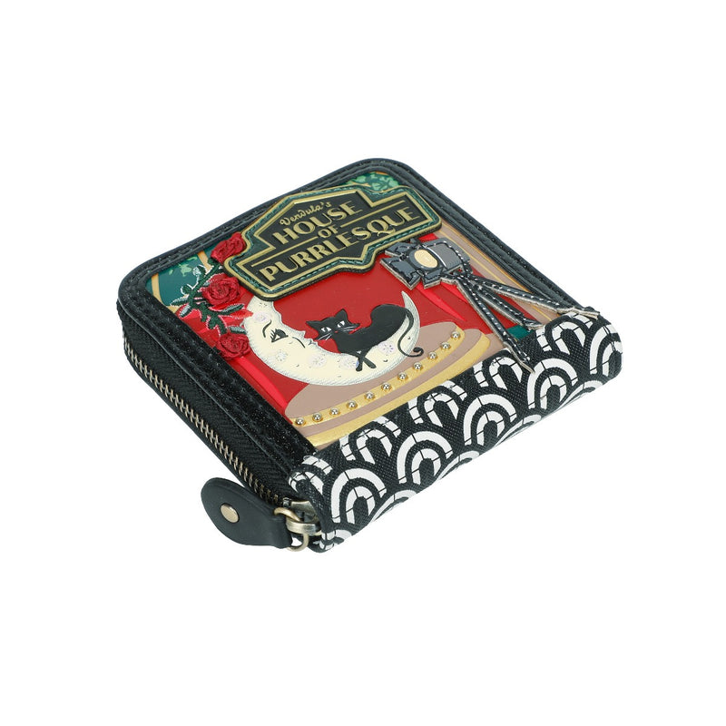 Purrlesque Club Square Wallet by Vendula London