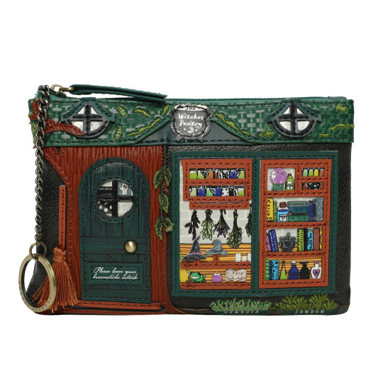 Witches Pantry Zipper Coin Wallet by Vendula London