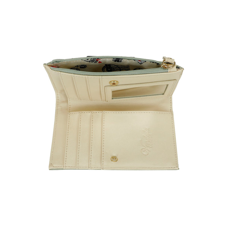 La Petite Creperie Compact Folding Wallet by Vendula London
