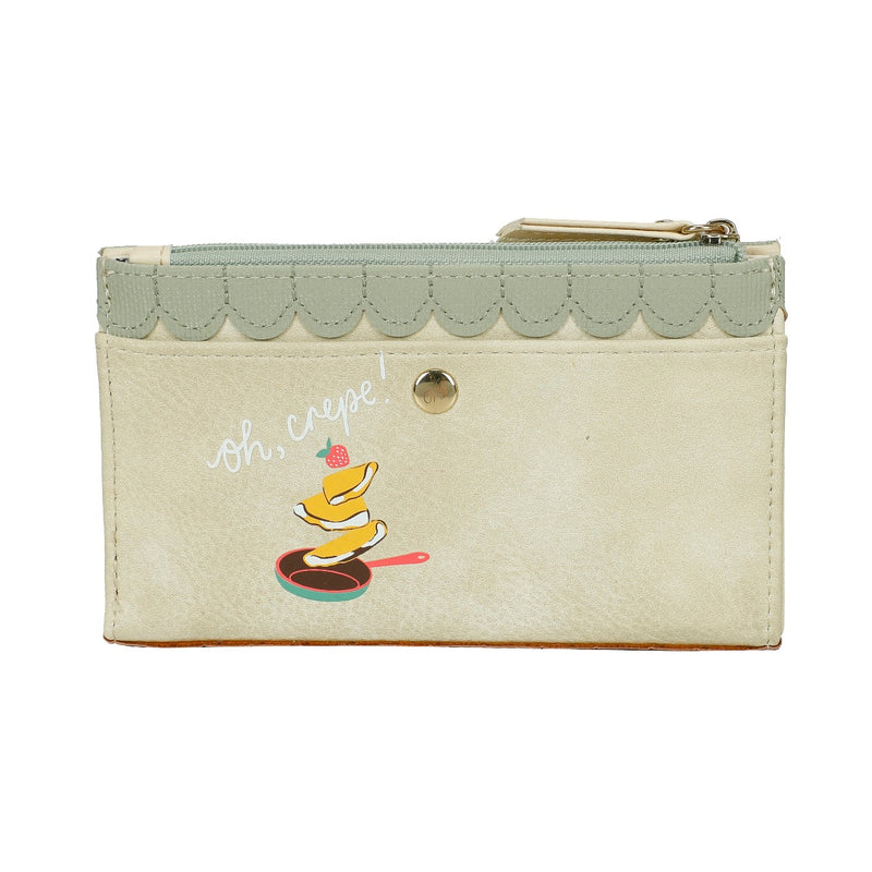 La Petite Creperie Compact Folding Wallet by Vendula London