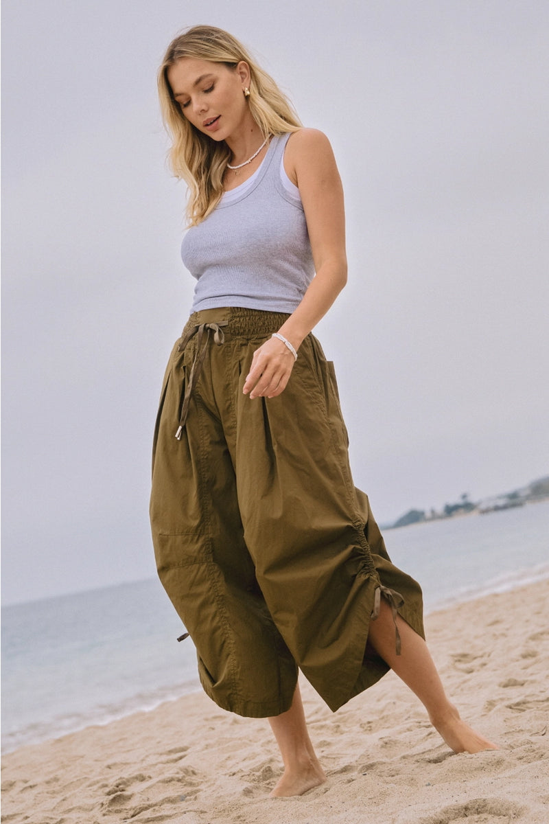 Denim Loose Overalls