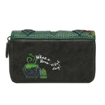 The Witches Pantry Medium Zip Around Wallet by Vendula London