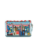 Vintage Rose Medium Zip Around Wallet by Vendula London