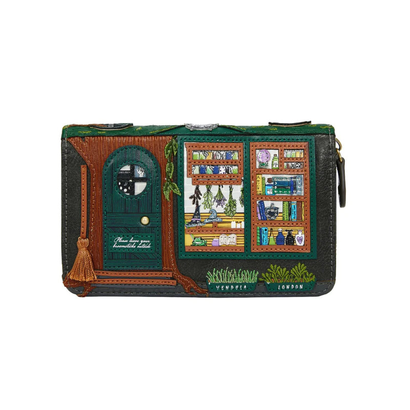 Witches Pantry Medium Ziparound Wallet by Vendula London