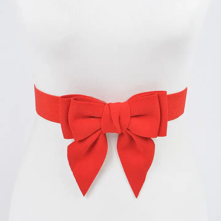 Ribbon Bow Belt in Multiple Colors