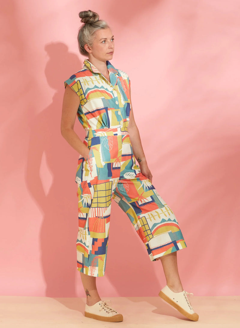 Abstract Francesca Jumpsuit by Palava