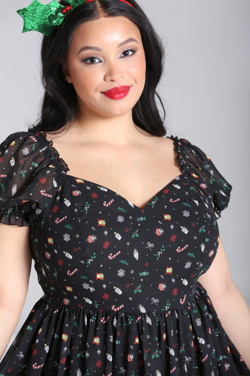 hell bunny mini dress Hellbunny - Tate Mini Black