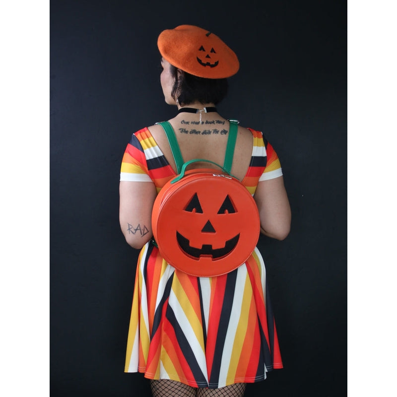 Halloween Pumpkin Backpack by Collectif
