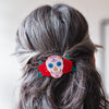 Dia De Los Muertos Hair Clip Barrette by Erstwilder