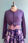 Lavender Mushroom Midi Skirt by Morning Witch