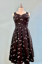Black and White Bat Dress by Banned