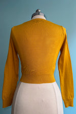 Honey Cropped Knit Pullover Sweater
