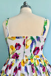 Tulips and Hyacinth Norma Jean Dress by Retrospec'd