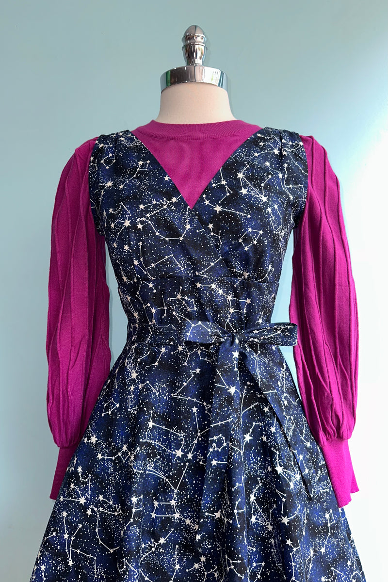 Constellations Glow in the Dark Marie Dress by Heart of Haute