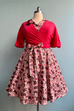 Possum Knee-Length Shirtwaist Dress by Eva Rose