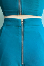 Turquoise Minerva Shorts by Sugar Stitch Clothing