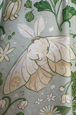 Moth and Fern Midi Skirt by Morning Witch