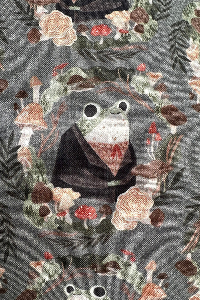 Frog Cameo Vintage Dress by Retrolicious
