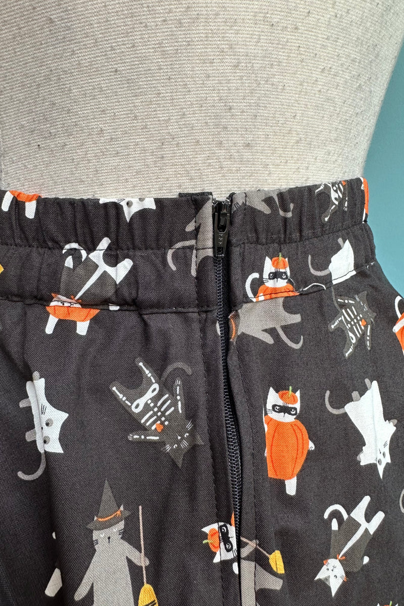 Costume Cats Skater Skirt by Retrolicious