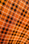 Orange Plaid Skater Skirt by Retrolicious